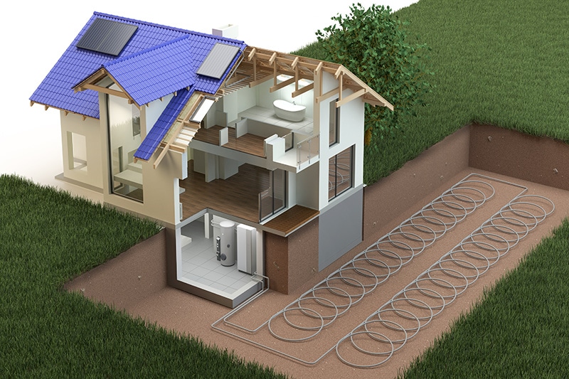 Digital 3D Model of a home.